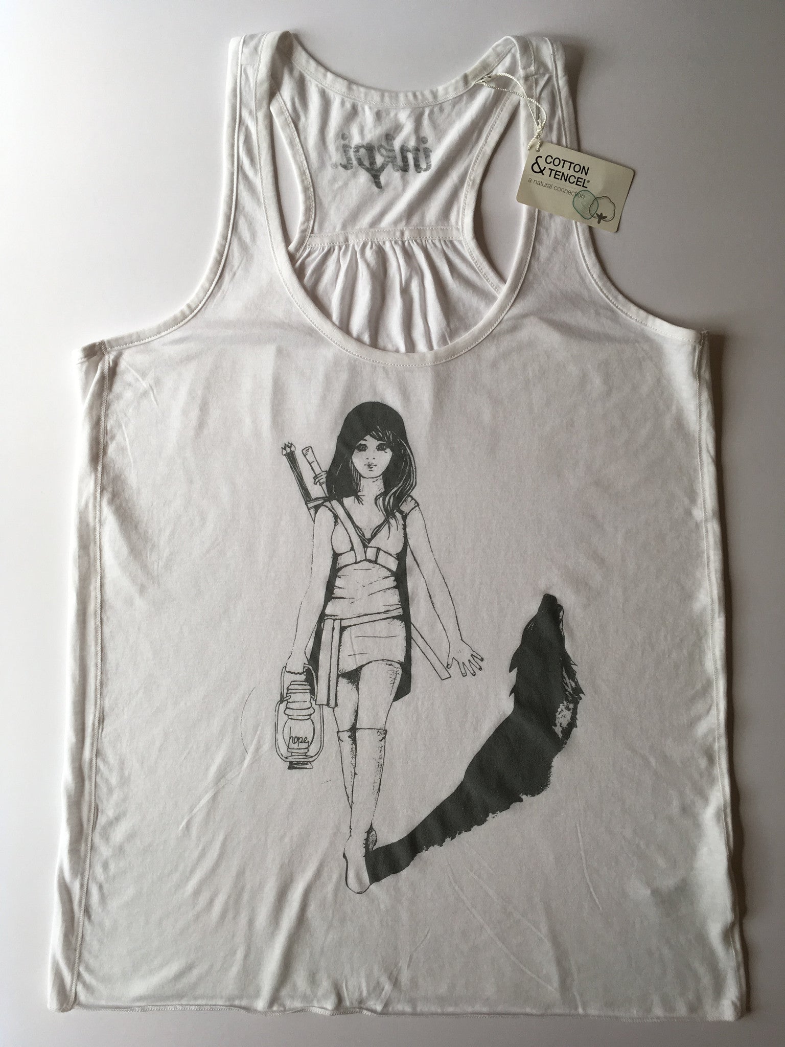 Organic 'Anna' Flowy Tank